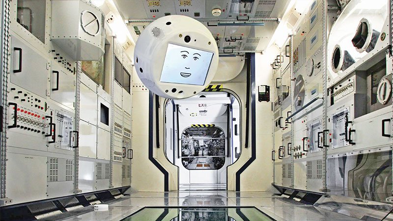 Emotion sensing robot launches to  astronauts