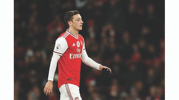 Ozil cut from video game in China