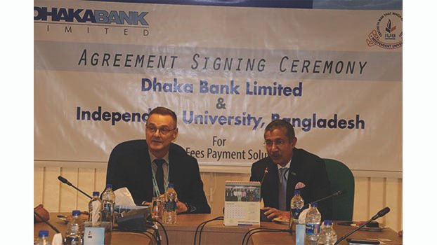 IUB signs agreement with Dhaka Bank