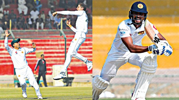 Afridi, Chandimal perform as Karachi Test become uncertain