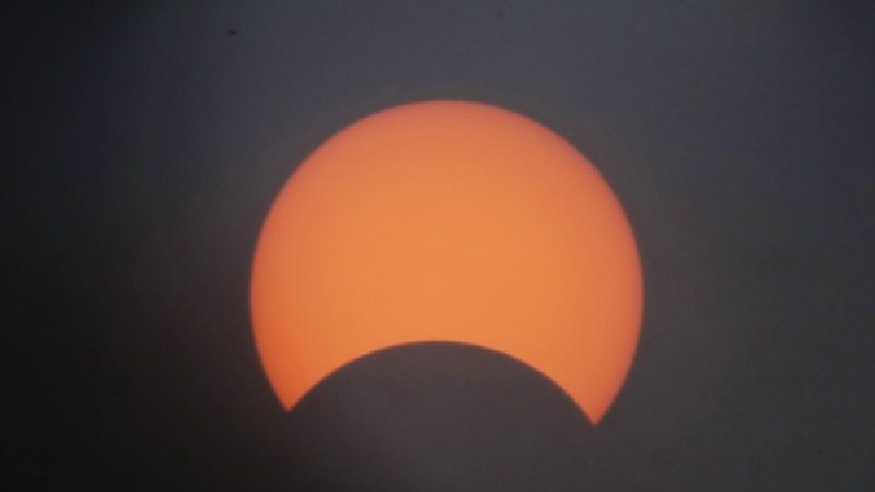 Rare solar eclipse across Asia