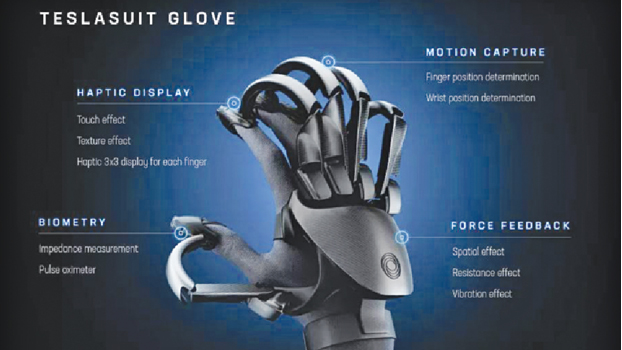 Rykke lure analysere Teslasuit VR gloves let you feel virtual objects - Bangladesh Post