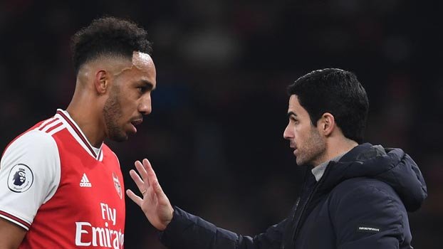 Arteta rejects Aubameyang exit in January 