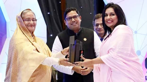 Maliha receives best ICT women entrepreneur award