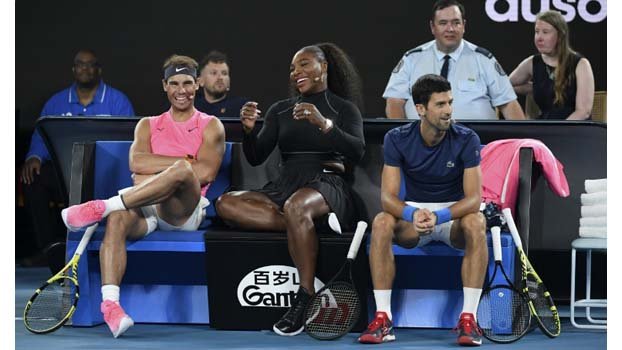 Federer, Nadal lead stars swinging  racquets for bushfire relief