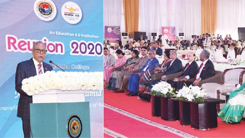 President asks NDC graduates to uphold forces image