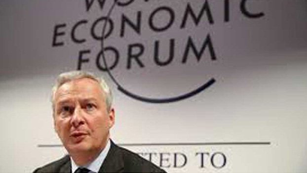 France uses Davos to pursue  global‘digital tax’ goal