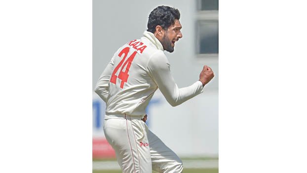 Raza’s seven gives Zimbabwe 113 runs lead