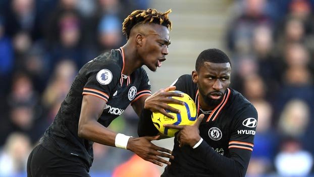Rudiger double rescues Chelsea  from defeat at Leicester