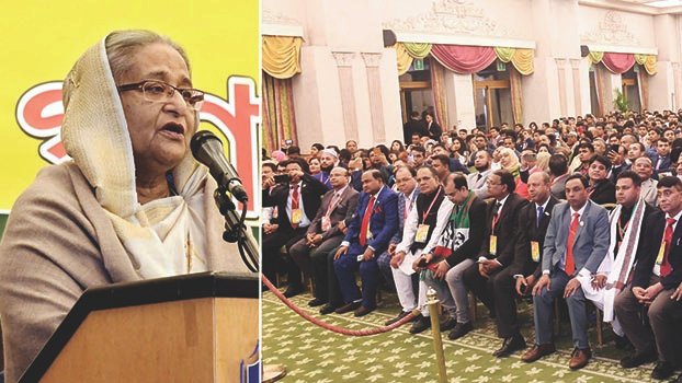 None can pull Bangladesh backward any more: PM