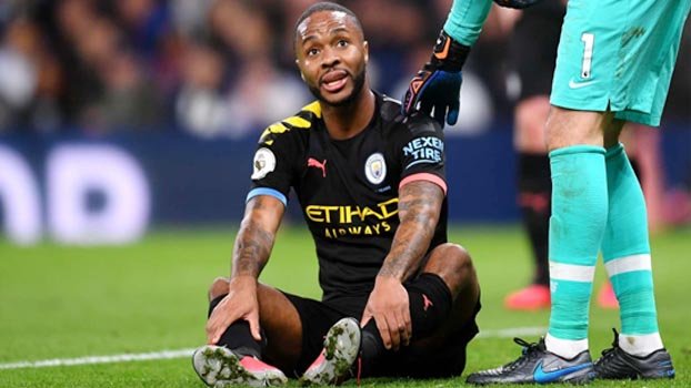 Sterling facing fitness  threat after injury
