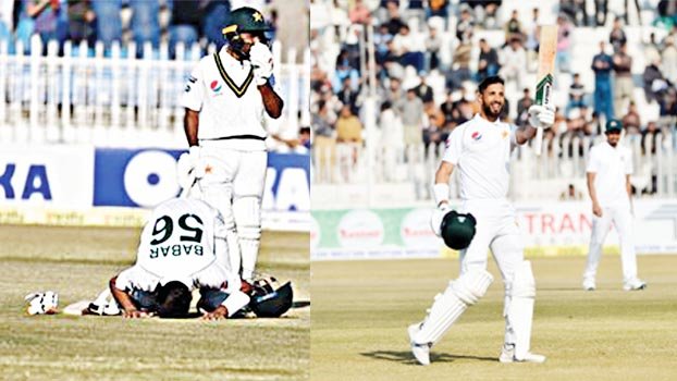 Masood-Babar centuries cuts down Pakistan’s deficit