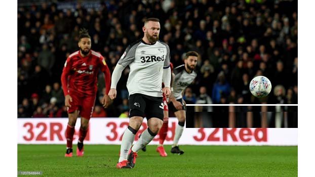 Rooney marks  landmark appearance with equalizing goal