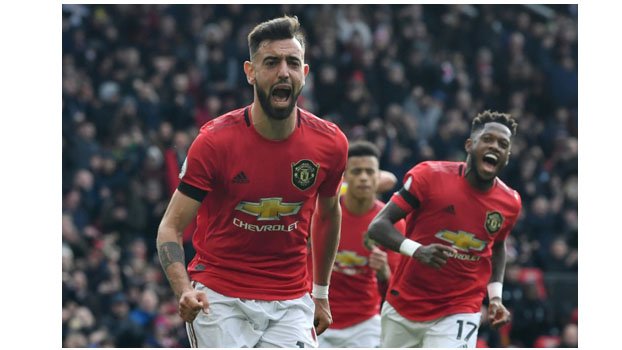 Fernandes on the spot as Man Utd climb to fifth
