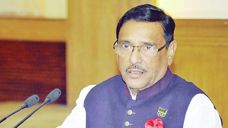 Communal forces are spreading propaganda over Mujib Year: Obaidul Quader