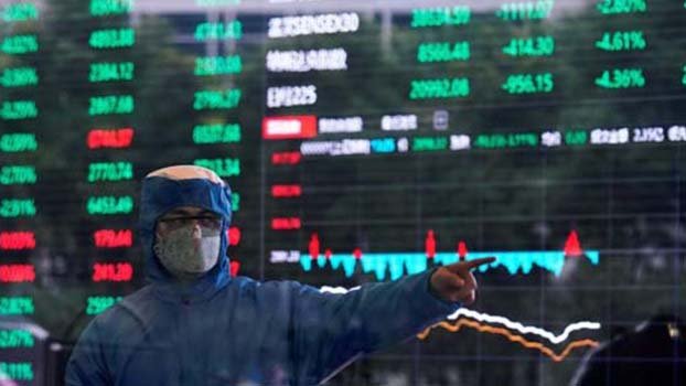 Asian markets plunge, yen and gold rally as virus fears mount