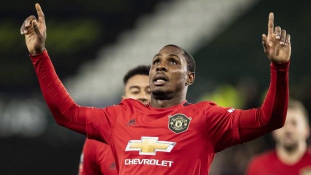 Ighalo’s double helps United ease past Rooney's Derby