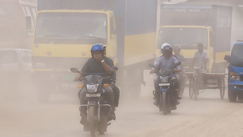 Dhaka’s air still ‘unhealthy’
