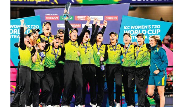 Dominant Australia crush India to lift fifth T20WC