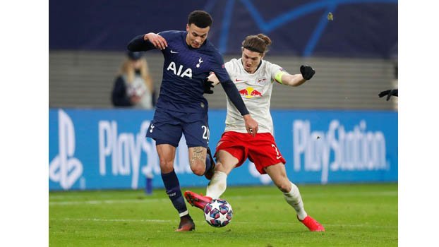 Leipzig eliminate Spurs to claim first-ever quarter-finals