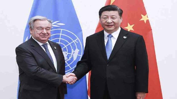 Xi calls for urgent int’l action