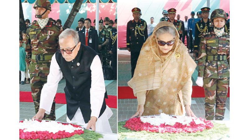 President, PM pay homage to Bangabandhu on his birth centenary