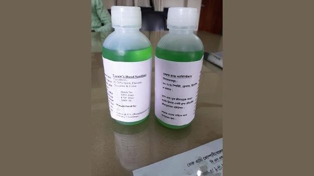 Carew starts marketing hand sanitisers