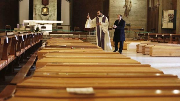 Virus infections top 600,000 worldwide, long fight ahead