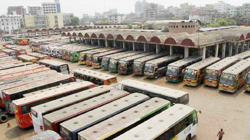 Public transport suspended until 11 April