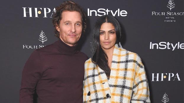 Matthew McConaughey, wife donate 80,000 face masks