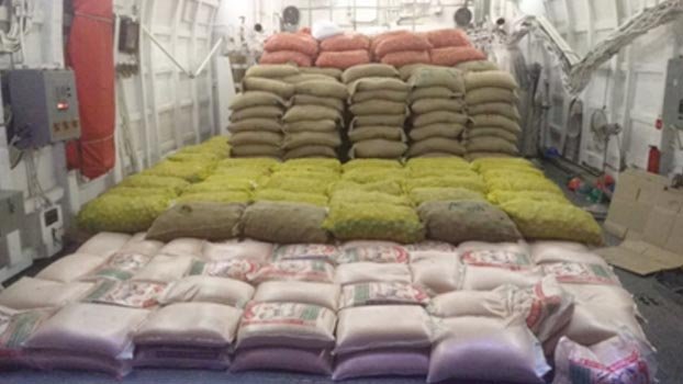 Bangladesh sends food, medicines to Maldives