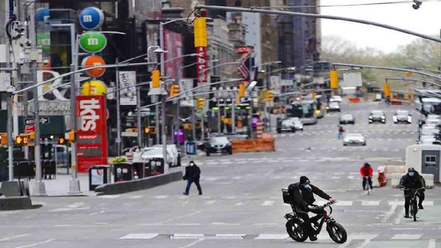 NY coronavirus deaths decline