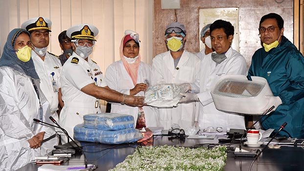 Five hospitals get safety equipment from Navy