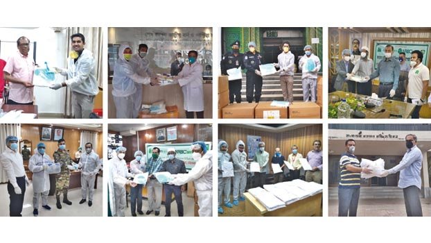 NRBC Bank distributes protective equipment to hospitals in 5 dists