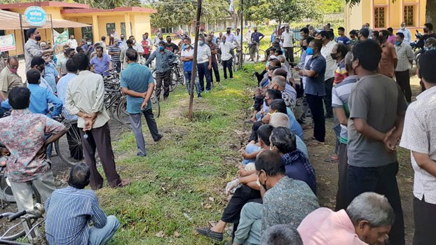 Demo staged for arrears