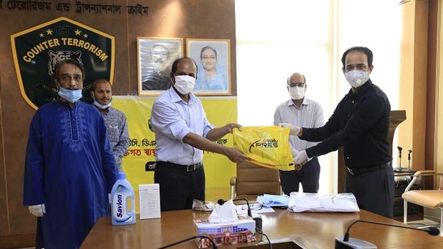 Evaly providing health safety equipment for CTTC