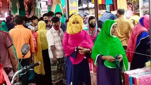 Social distance a far cry in Shailkupa 