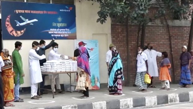 NOVOAIR celebrates Eid- Ul-Fitr  with distressed people