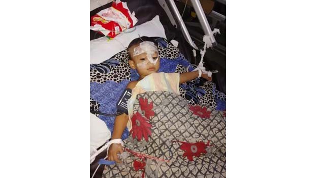 Toxic injection pushed in child’s body