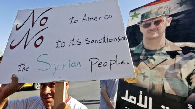 Syria war: New US sanctions target Assad government’s foreign backers
