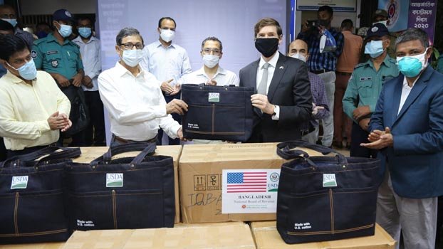 US donates PPE to Bangladesh customs
