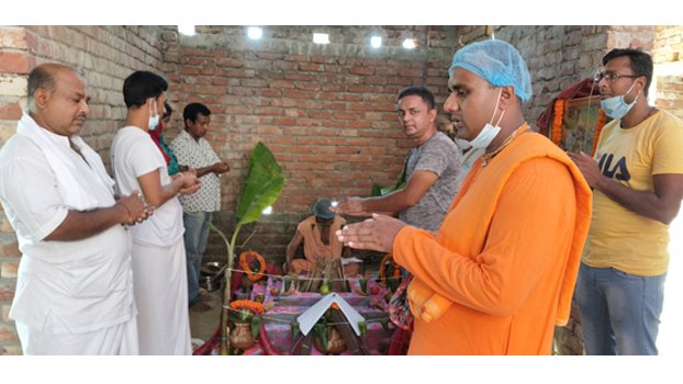 ISCON arranges prayer event in Jhenaidah 