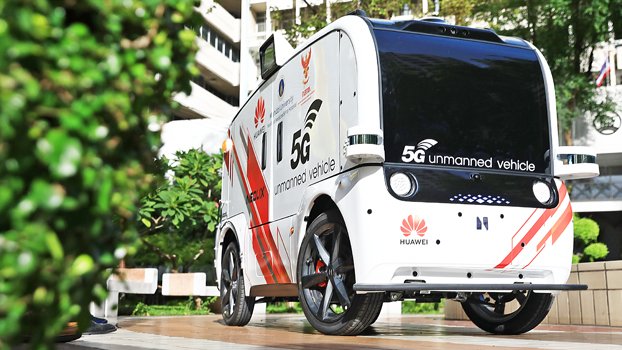 Huawei pilots 5G unmanned  vehicle in Thailand smart hospital