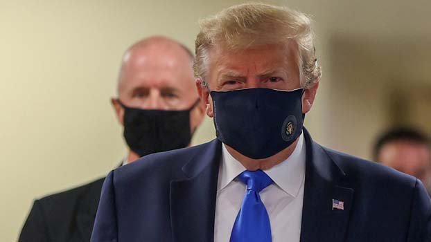 Trump won’t order  nat’l mask mandate