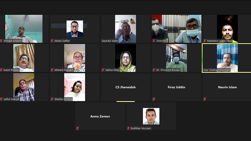 Online dialogue held  over Covid-19 