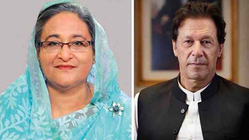 Imran Khan phones Sheikh Hasina, wants to know about corona situation