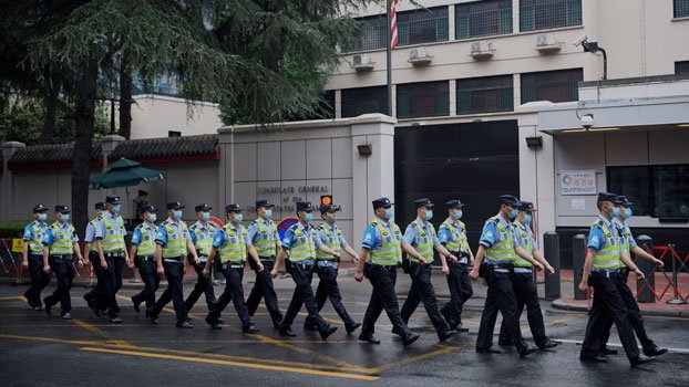 US consulate in China readies for closure as diplomatic row rages
