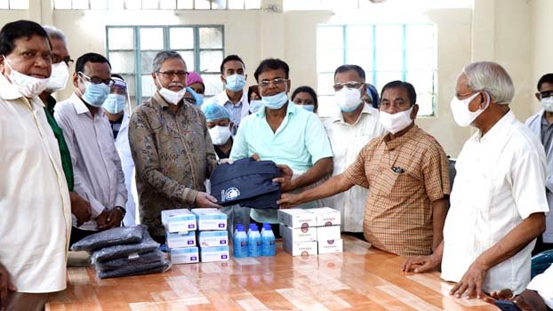 Covid-19 protection equipment distributed in Pabna