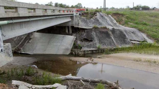 Flood Damages Roads, Bridges - Bangladesh Post