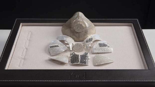 Israeli jeweler makes $1.5m gold   coronavirus mask